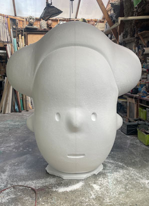 Sculpture éphémère