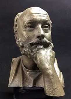 sculpture portrait bronze