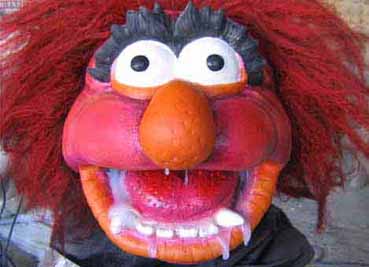 création d'un masque du Muppet Show